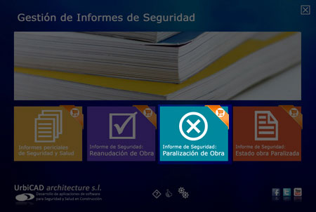 UrbiCAD Informes Reanudación de actividades de obra