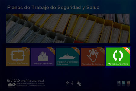 UrbiCAD Planes de Trabajo Andamios Europeos