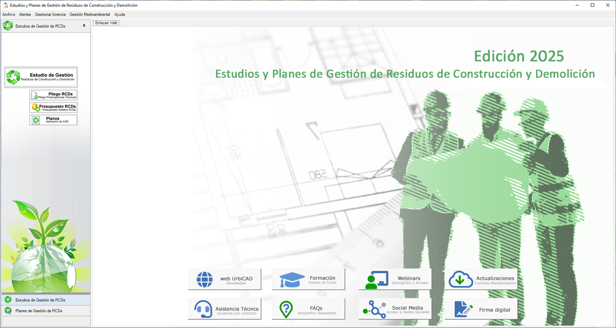 Estudios y Planes de Gestión de Residuos de Construcción Edición 2025.0